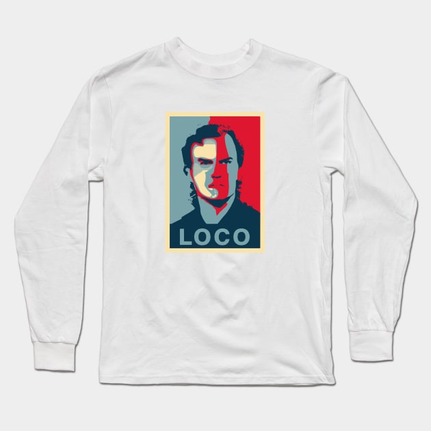 Marcelo Bielsa Loco Long Sleeve T-Shirt by inkstyl